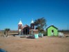 small colorful church